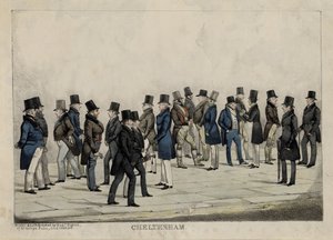チェルトナム、1840年頃 作： Richard Dighton